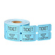Dubbele Tickets Rol 5,1cm 500st Dubbele Tickets Rol 5,1cm 500st