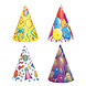 Feesthoedjes Assorti 25,6cm 8st Feesthoedjes Assorti 25,6cm 8st