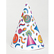 Feesthoedjes Assorti 25,6cm 8st Feesthoedjes Assorti 25,6cm 8st
