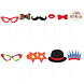 Foto Props Happy Birthday Accessoires 29,2cm 10 delig Foto Props Happy Birthday Accessoires 29,2cm 10 delig