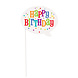 Foto Props Happy Birthday Accessoires 29,2cm 10 delig Foto Props Happy Birthday Accessoires 29,2cm 10 delig
