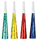 Feesttoeters Gekleurd 27,5cm 6st Feesttoeters Gekleurd 27,5cm 6st
