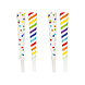 Feesttoeters Confetti Regenboog 19,7cm 6st Feesttoeters Confetti Regenboog 19,7cm 6st