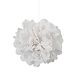 Pompon Wit 20cm 3st Pompon Wit 20cm 3st