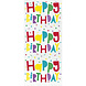 Cellofaan Zakjes Happy Birthday 28cm 20st Cellofaan Zakjes Happy Birthday 28cm 20st