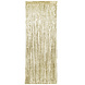 Deurgordijn Gouden Metallic Folie 2,4m Deurgordijn Gouden Metallic Folie 2,4m