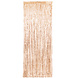 Deurgordijn Rose Gouden Metallic Folie 2,4m Deurgordijn Rose Gouden Metallic Folie 2,4m