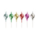 Kaars Ballonnen Metallic 6,4cm 6st Kaars Ballonnen Metallic 6,4cm 6st