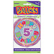 Helium Ballon 5 Jaar Glitters 45cm leeg Helium Ballon 5 Jaar Glitters 45cm leeg