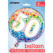 Helium Ballon 50 Jaar Sterren leeg Helium Ballon 50 Jaar Sterren leeg