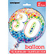 Helium Ballon 30 jaar Sterren leeg Helium Ballon 30 jaar Sterren leeg