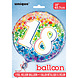 Helium Ballon 18 jaar Sterren leeg Helium Ballon 18 jaar Sterren leeg