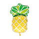 Helium Ballon Ananas 81cm leeg Helium Ballon Ananas 81cm leeg