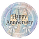 Helium Ballon Happy Anniversary 45cm leeg Helium Ballon Happy Anniversary 45cm leeg