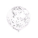 Confettti Ballonnen Zilver 30cm 6st Confettti Ballonnen Zilver 30cm 6st