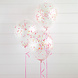 Confetti Ballonnen Neon Gekleurd 30cm 6st Confetti Ballonnen Neon Gekleurd 30cm 6st