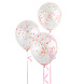 Confetti Ballonnen Neon Gekleurd 30cm 6st Confetti Ballonnen Neon Gekleurd 30cm 6st