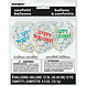 Confetti Ballonnen Happy Birthday Gekleurd 30cm 6st Confetti Ballonnen Happy Birthday Gekleurd 30cm 6st