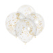 Confetti Ballonnen Goud 30,5cm 6st Confetti Ballonnen Goud 30,5cm 6st