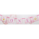 Confetti Ballonnen 1 Jaar Roze 30cm 6st Confetti Ballonnen 1 Jaar Roze 30cm 6st