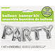 Folie Ballon Party Zilver Leeg 2,74m Folie Ballon Party Zilver Leeg 2,74m