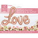 Folie Ballon Love Rose Goud Leeg 2,74m Folie Ballon Love Rose Goud Leeg 2,74m