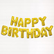 Folie Ballon Happy Birthday Goud Leeg 4,31m Folie Ballon Happy Birthday Goud Leeg 4,31m