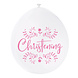 Ballonnen Christening Roze 28cm 10st Ballonnen Christening Roze 28cm 10st