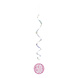 Hangdecoratie 50 Jaar Roze 81cm 6st Hangdecoratie 50 Jaar Roze 81cm 6st