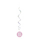 Hangdecoratie 100 Jaar Roze 81cm 6st Hangdecoratie 100 Jaar Roze 81cm 6st