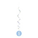Hangdecoratie 16 Jaar Blauw 81cm 6st Hangdecoratie 16 Jaar Blauw 81cm 6st