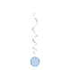 Hangdecoratie 100 Jaar Blauw 81cm 6st Hangdecoratie 100 Jaar Blauw 81cm 6st