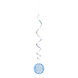 Hangdecoratie 90 Jaar Blauw 81cm 6st Hangdecoratie 90 Jaar Blauw 81cm 6st