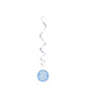 Hangdecoratie 80 Jaar Blauw 81cm 6st Hangdecoratie 80 Jaar Blauw 81cm 6st