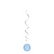 Hangdecoratie 50 Jaar Blauw 81cm 6st Hangdecoratie 50 Jaar Blauw 81cm 6st