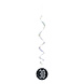 Hangdecoratie 30 Jaar Zwart 81cm 6st Hangdecoratie 30 Jaar Zwart 81cm 6st