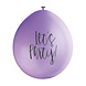 Ballonnen Lets Party 28cm 10st Ballonnen Lets Party 28cm 10st