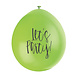 Ballonnen Lets Party 28cm 10st Ballonnen Lets Party 28cm 10st