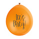 Ballonnen Lets Party 28cm 10st Ballonnen Lets Party 28cm 10st