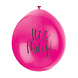 Ballonnen Lets Party 28cm 10st Ballonnen Lets Party 28cm 10st