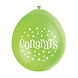 Ballonnen Congrats 28cm 10st Ballonnen Congrats 28cm 10st