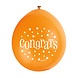 Ballonnen Congrats 28cm 10st Ballonnen Congrats 28cm 10st