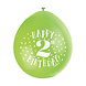Ballonnen Happy Birthday 2 Jaar 28cm 10st Ballonnen Happy Birthday 2 Jaar 28cm 10st