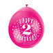 Ballonnen Happy Birthday 2 Jaar 28cm 10st Ballonnen Happy Birthday 2 Jaar 28cm 10st