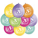 Ballonnen Happy Birthday 5 Jaar 28cm 10st Ballonnen Happy Birthday 5 Jaar 28cm 10st