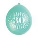 Ballonnen Happy Birthday 30 Jaar 28cm 10st Ballonnen Happy Birthday 30 Jaar 28cm 10st