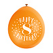 Ballonnen 8 Jaar Happy Birthday 28cm 10st Ballonnen 8 Jaar Happy Birthday 28cm 10st