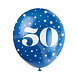 Ballonnen 50 Jaar Confetti 30cm 5st Ballonnen 50 Jaar Confetti 30cm 5st