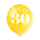 Ballonnen 30 Jaar Confetti 30cm 5st Ballonnen 30 Jaar Confetti 30cm 5st