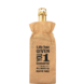 Cadeauzakje Fles Guarantee 42cm Cadeauzakje Fles Guarantee 42cm
